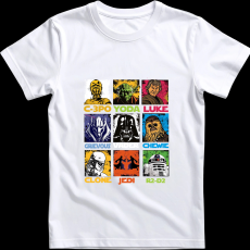 Createyou Star Wars 2 - Gyermek - Fehér - S