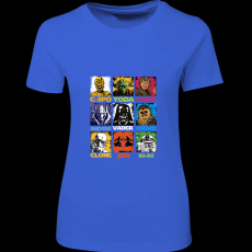 Createyou Star Wars 2 - Női - Királykék - S