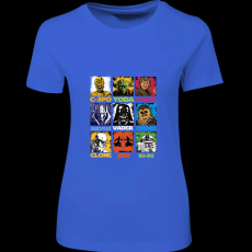 Createyou Star Wars 2 - Női - Királykék - XL