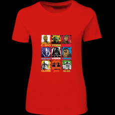 Createyou Star Wars 2 - Női - Piros - L