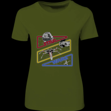 Createyou Star Wars 4 - Női - Sötétzöld - M női póló