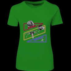 Createyou Star Wars 4 - Női - Zöld - 2XL