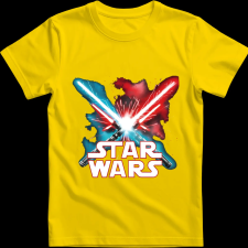 Createyou Star Wars 5 - Férfi - Sárga - XL férfi póló