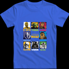 Createyou Star Wars - Férfi - Királykék - 3XL férfi póló