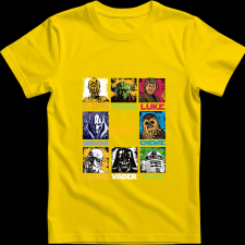 Createyou Star Wars - Férfi - Sárga - 3XL férfi póló