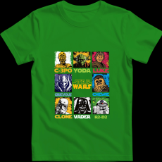 Createyou Star Wars - Férfi - Zöld - 2XL