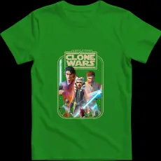 Createyou Star Wars Klón háborúk 2 - Férfi - Zöld - 2XL
