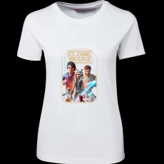 Createyou Star Wars Klón háborúk 2 - Női - Fehér - L