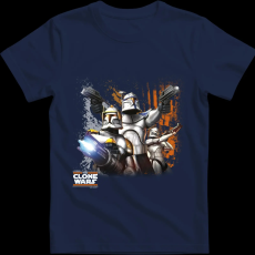 Createyou Star Wars Klón háborúk - Férfi - Sötétkék - XL