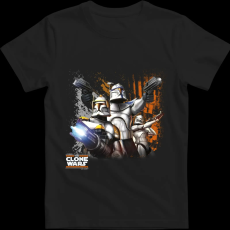 Createyou Star Wars Klón háborúk - Gyermek - Fekete - M