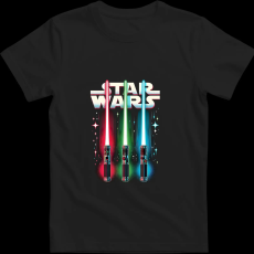 Createyou Star Wars lézerkardok - Férfi - Fekete - M