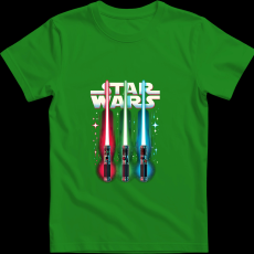 Createyou Star Wars lézerkardok - Férfi - Zöld - 2XL
