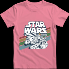 Createyou Star Wars Millennium Falcon 2 '77 - Férfi - Pink - L férfi póló