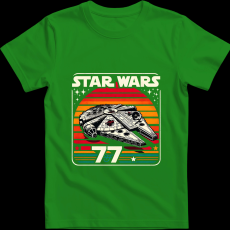 Createyou Star Wars Millennium Falcon '77 - Férfi - Zöld - M