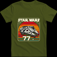 Createyou Star Wars Millennium Falcon '77 - Gyermek - Sötétzöld - M