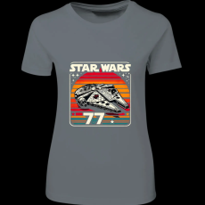 Createyou Star Wars Millennium Falcon '77 - Női - Szürke - 2XL