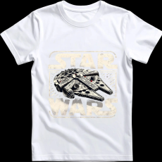 Createyou Star Wars Millennium Falcon - Gyermek - Fehér - L