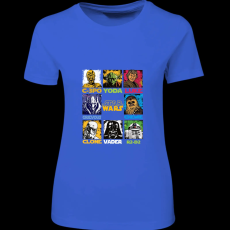 Createyou Star Wars - Női - Királykék - 2XL