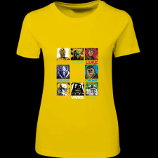 Createyou Star Wars - Női - Sárga - L női póló