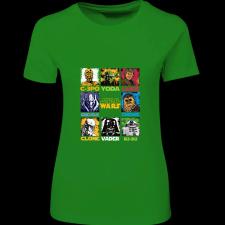 Createyou Star Wars - Női - Zöld - 2XL női póló