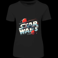 Createyou Star Wars X-Wing 2 - Női - Fekete - 2XL