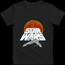 Createyou Star Wars X-Wing 3 - Férfi - Fekete - 2XL férfi póló