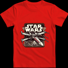 Createyou Star Wars X-Wing 5 - Férfi - Piros - XL