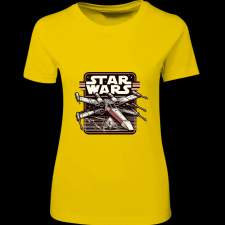 Createyou Star Wars X-Wing 5 - Női - Sárga - S női póló