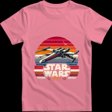 Createyou Star Wars X-Wing '77 - Férfi - Pink - S férfi póló