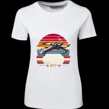 Createyou Star Wars X-Wing '77 - Női - Fehér - M női póló