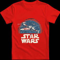 Createyou Star Wars X-Wing - Gyermek - Piros - XL