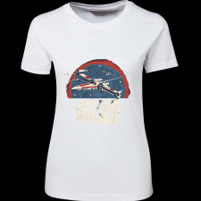 Createyou Star Wars X-Wing - Női - Fehér - M női póló