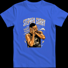 Createyou Stephen Curry - Férfi - Királykék - XL férfi póló