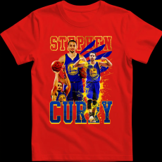 Createyou STEPHEN CURRY - Férfi - Piros - 3XL
