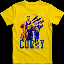 Createyou STEPHEN CURRY - Férfi - Sárga - 3XL férfi póló