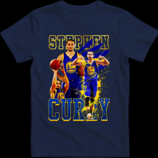 Createyou STEPHEN CURRY - Férfi - Sötétkék - L férfi póló