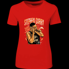 Createyou Stephen Curry - Női - Piros - 2XL