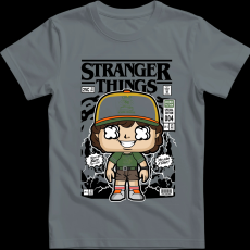 Createyou Stranger Things Dustin - Gyermek - Szürke - S