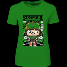 Createyou Stranger Things Dustin - Női - Zöld - S