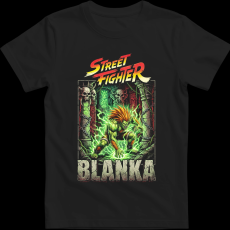 Createyou Street Fighter Blanka 2 - Férfi - Fekete - L