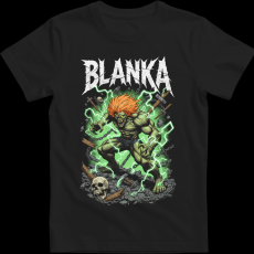 Createyou Street Fighter Blanka - Férfi - Fekete - M