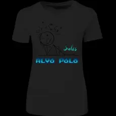 Createyou Sulis alvós póló - Női , Fekete , S