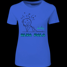 Createyou Sulis alvós póló - Női , Királykék , M