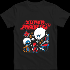 Createyou Super Mario 64 - Gyermek - Fekete - S