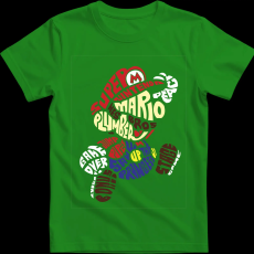 Createyou Super Mario - Férfi - Zöld - L