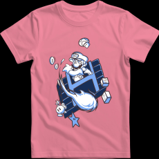 Createyou Super Mario Fire ball - Gyermek - Pink - L