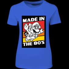 Createyou Super Mario Land - Női - Királykék - 2XL női póló