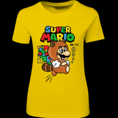 Createyou Super Mario mosómedve - Női - Sárga - M