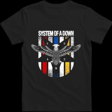 Createyou System Of A Down - Férfi - Fekete - L