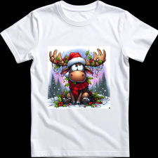 Createyou Szarvas, már megint itt van... - Gyermek - Fehér - M gyerek póló